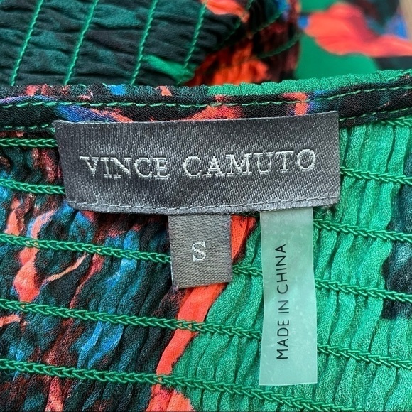 Vince Camuto Batik Sleeveless Floral Dress Small - Picture 5 of 7